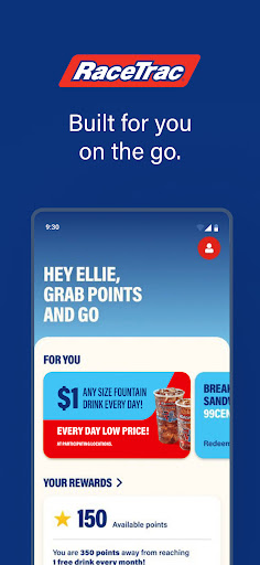 RaceTrac screenshot 2