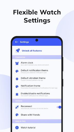 Smart Watch app - BT Notifier screenshot 9