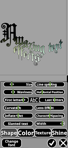 xCanvas — Tattoo Font Designer screenshot 4