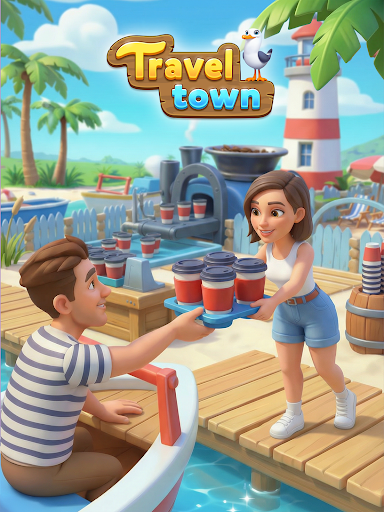 Travel Town - Merge Adventure screenshot 25