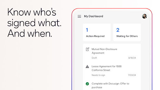 Docusign - Upload & Sign Docs screenshot 8