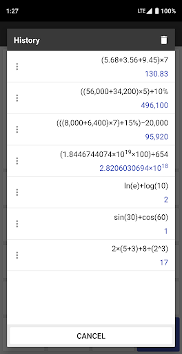ClevCalc - Calculator screenshot 6