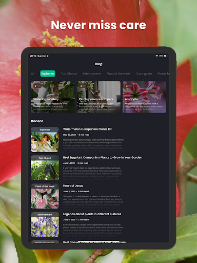 PlantIn Plant Identifier, Care screenshot 8