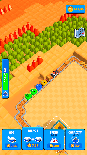 Train Miner: Idle Railway Game screenshot 11