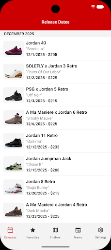 J23 - Jordan Release Dates screenshot 8