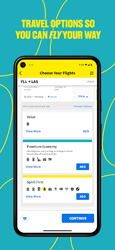 Spirit Airlines screenshot 5