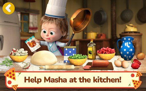Masha and the Bear Pizza Maker screenshot 3