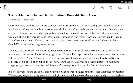 Instapaper screenshot 5
