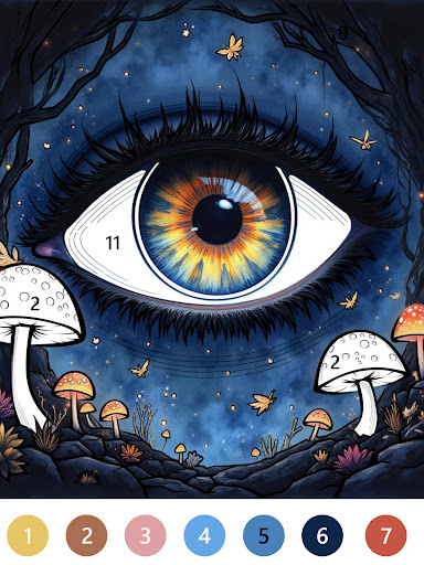 Macabre Color Paint By Number screenshot 7