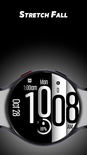 Stretch Fall - Watch face screenshot 4
