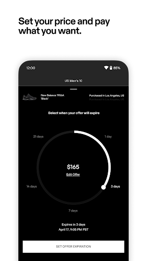 GOAT – Sneakers & Apparel screenshot 1