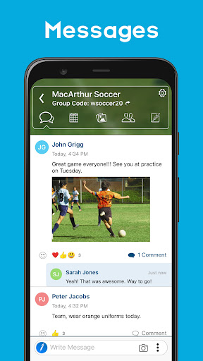 TeamReach - Your Team App screenshot 2