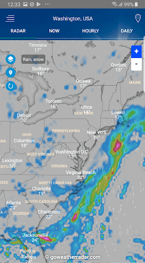 Weather Radar - Windy, rain ra screenshot 3