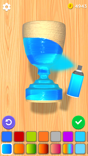 Wood Turning 3D - Carving Game screenshot 4