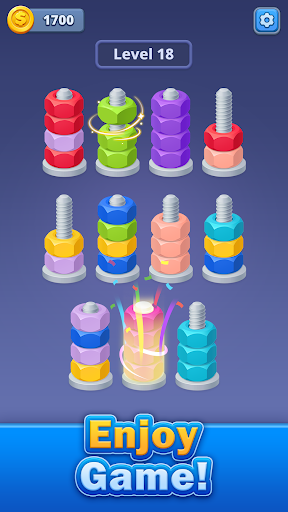 Nuts Factory: Nut Sort Puzzle screenshot 5