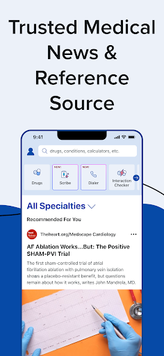 Medscape screenshot 1