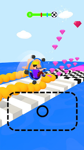 Draw Monowheel 3D screenshot 1