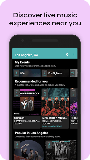 Bandsintown Concerts screenshot 13