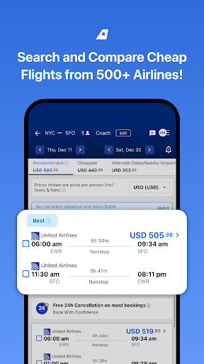CheapOair: Cheap Flight Deals screenshot 1