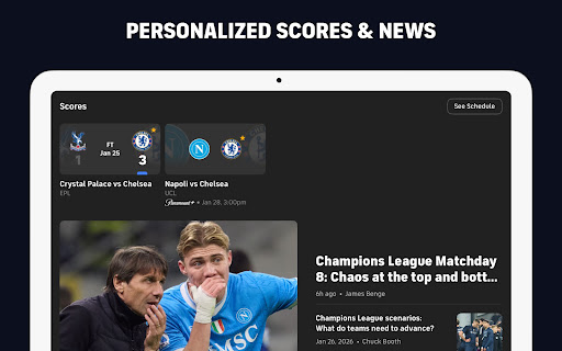 CBS Sports: Live Scores & News screenshot 5