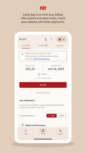 Xcel Energy screenshot 2