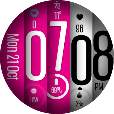 Stretch Fall - Watch face screenshot 12