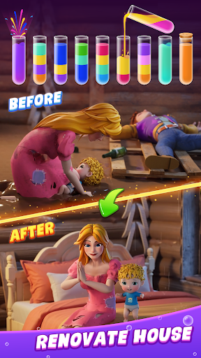 Water Sort: Color Tube Puzzle screenshot 1