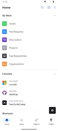GitHub screenshot 1