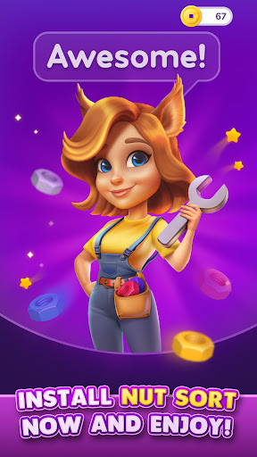Nut Sort: Color Sorting Game screenshot 10