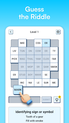 Syllatiles - Word Puzzle Game screenshot 2