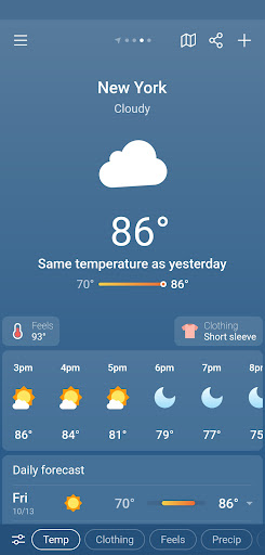 Weather & Clima - Weather Sky screenshot 14