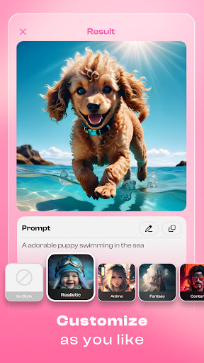 ArtistAI: Ai Image Generator screenshot 1