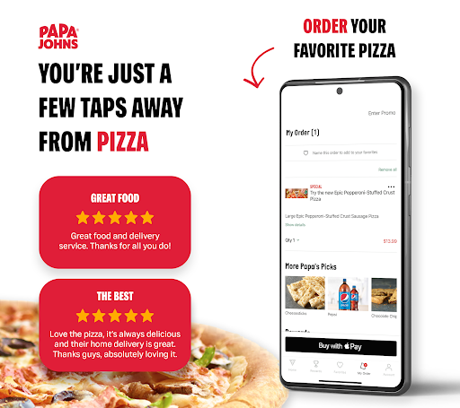 Papa Johns Pizza & Delivery screenshot 10