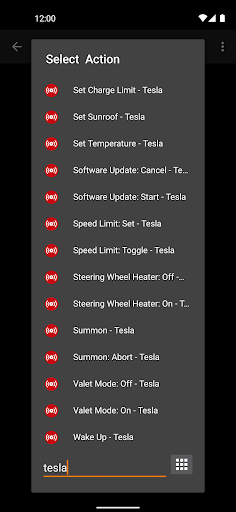 Bolt for Tesla - Tasker Plugin screenshot 7