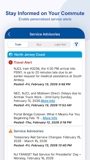 NJ TRANSIT Mobile App screenshot 5