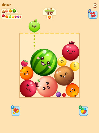 Fruit Merge-Juicy Melon Puzzle screenshot 2