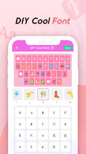 Cool Fonts Keyboard & Themes screenshot 1