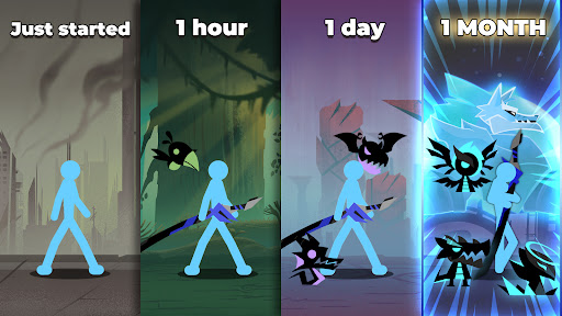 Epic Stickman: Idle RPG War screenshot 1