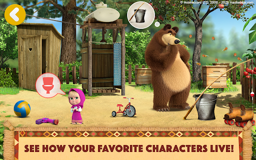 Masha and the Bear: My Friends screenshot 13