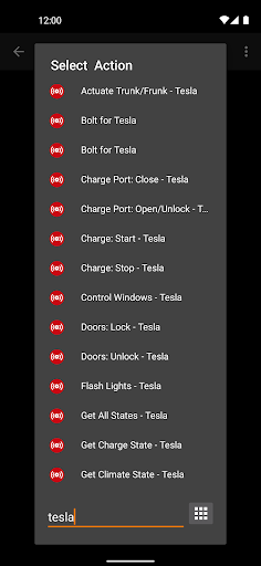 Bolt for Tesla - Tasker Plugin screenshot 6