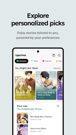 Tappytoon Manhwa & Novels screenshot 1