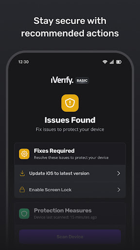 iVerify Basic screenshot 2