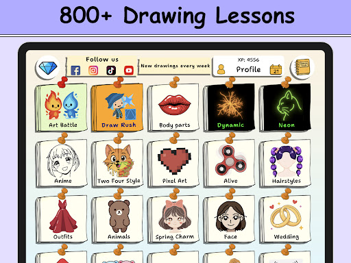 ArtLoop: Learn how to draw screenshot 7