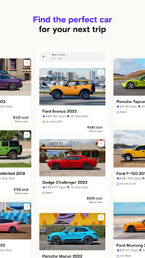 Turo — Better car rental screenshot 1
