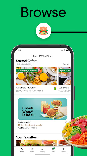 Uber Eats: Food and Grocery screenshot 4