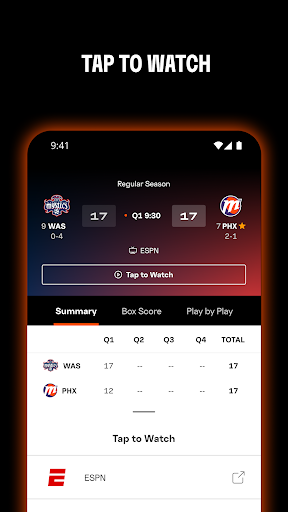 WNBA - Live Games & Scores screenshot 18
