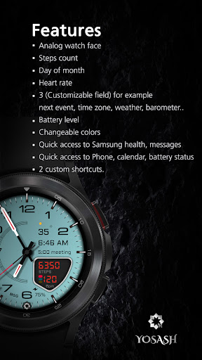 D355 Premium Watch Face screenshot 5