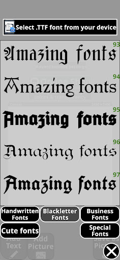 xCanvas — Tattoo Font Designer screenshot 9