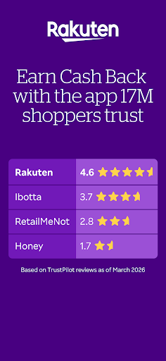 Rakuten: Cash Back and Deals screenshot 1