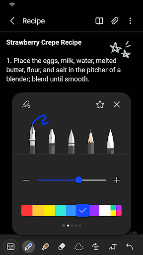 Samsung Notes screenshot 2